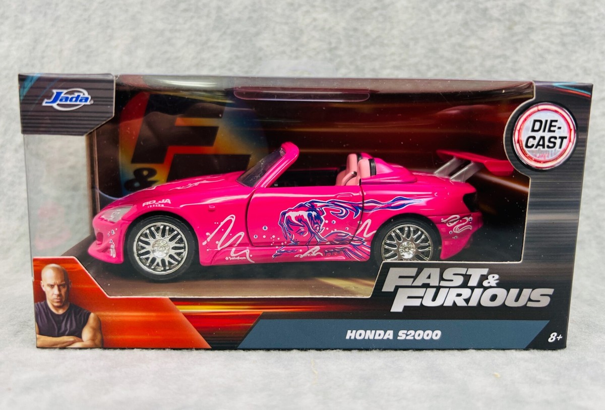 🎌🎌Jada Fast & Furious Suki's Honda S2000 Pink Die Cast 1