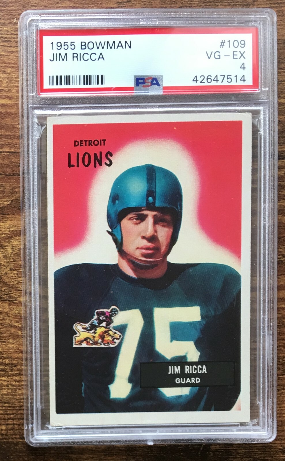 1955 Bowman - Jim Ricca #109 (RC) for sale online | eBay