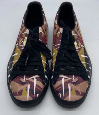 Size 9.5 - PUMA Clyde Moon Jungle x Naturel Multicolor