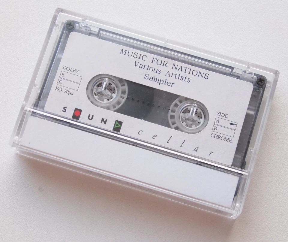VARIOUS - MUSIC FOR NATIONS SAMPLER PROMO CASSETTE TAPE FT. VENOM, Y&T, DETRITUS - Image 4 of 4