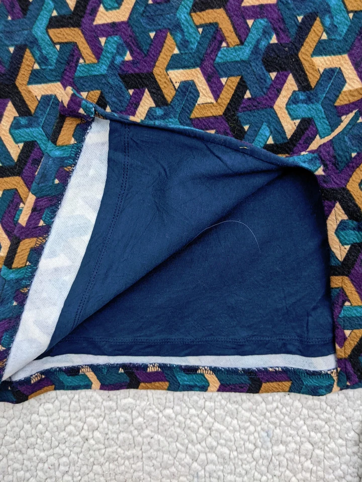 Arte Anthropologie Maeve para mujer pequeño estampado por todas partes para usar ilusión recto Foto 2 de 4