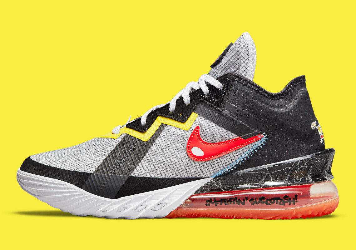 Nike MEN'S Lebron XVIII Low SPACE JAM Sylvester VS Tweety SIZE
