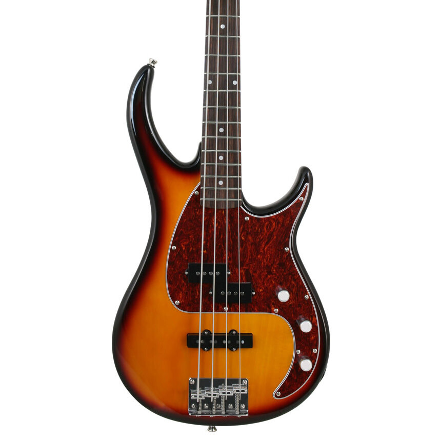 Peavey Milestone - 4-струнная бас-гитара гриф из розового дерева Винтажный Burst 44590₽