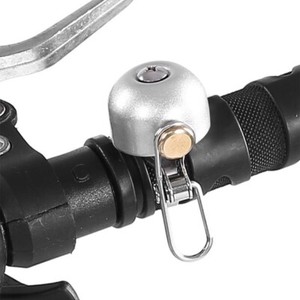 Panos Bicycle Bell, Silver BRAND NEW 1.26”