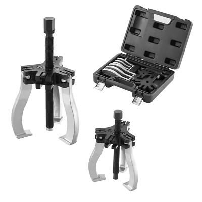 VEVOR Gear Puller Set 3'' 7'' 3-Jaw Bearing Puller Wheel Gear Removal Pulley 2 PCS