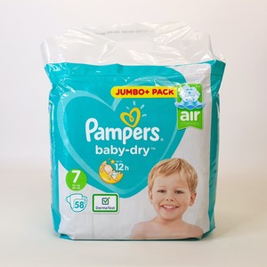pampers baby dry size 7