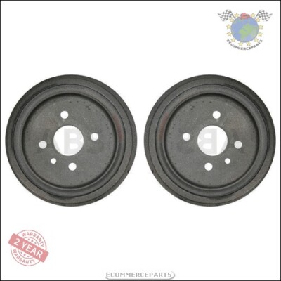 2X Bremstrommel Abs Hinterachse Für Opel Commodore A Diplomat Olympia Admiral Re