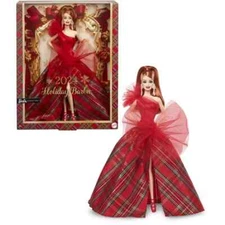 IN HAND Barbie Signature 2024 Holiday Doll Red Hair (JBF67) in Shipper