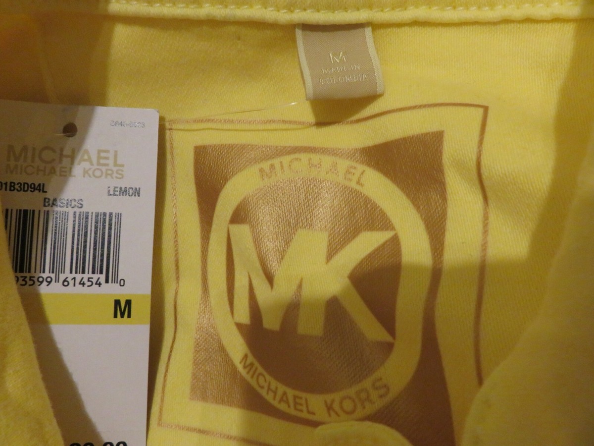 Michael Kors Women's size Medium Stretch Cotton Denim Jean Jacket