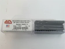 Alfa Tools SM50214 , 17/64" HSS Screw Machine Drill Bit (PK 12)