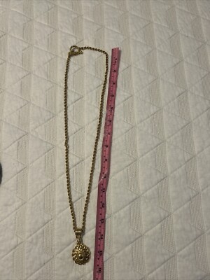 Vintage Givenchy Gold Tone Signed Long Chain Necklace | eBay