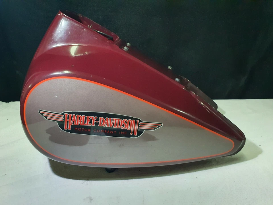 HARLEY-DAVIDSON FLH FLHT FLT FLA AMF SERBATOIO BENZINA FUEL TANK 1980 1984 1989 - Immagine 2 di 4