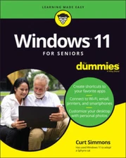 Windows 11 For Seniors For Dummies (For Dummies (ComputerTech)) - GOOD
