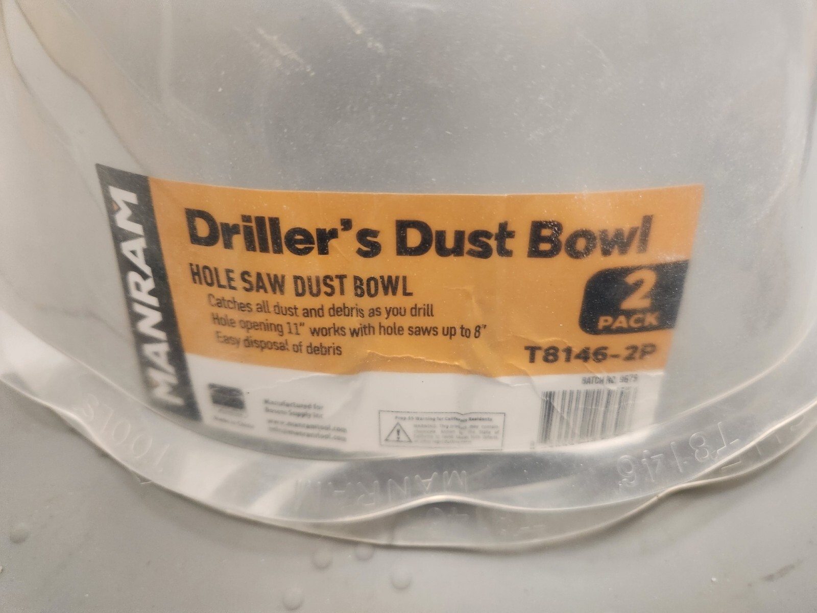 Hole Saw Dust Bowl 2 Pack Dust Bowl for Hole Saw for Installing