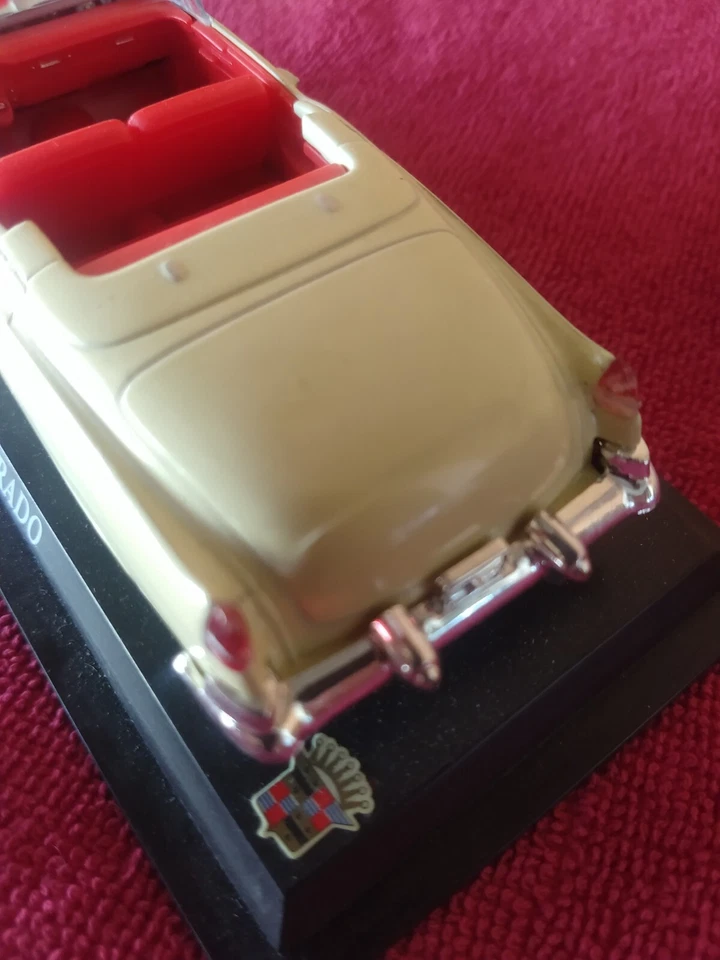 DIE CAST 1:43 Modellino " CADILLAC ELDORADO " DEL PRADO SCALA 1/43 Con Supporto - Immagine 4 di 4