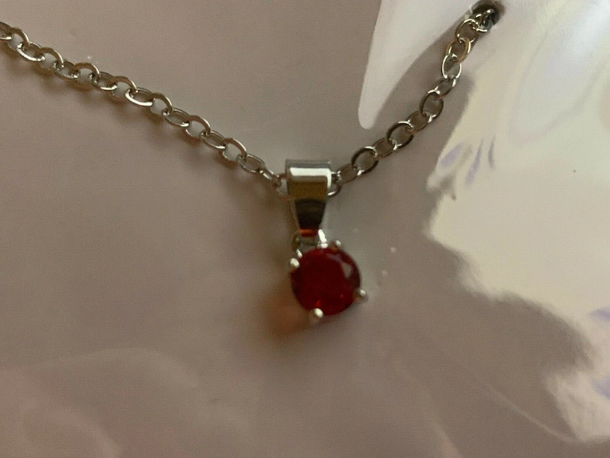 Red necklace best sale ebay