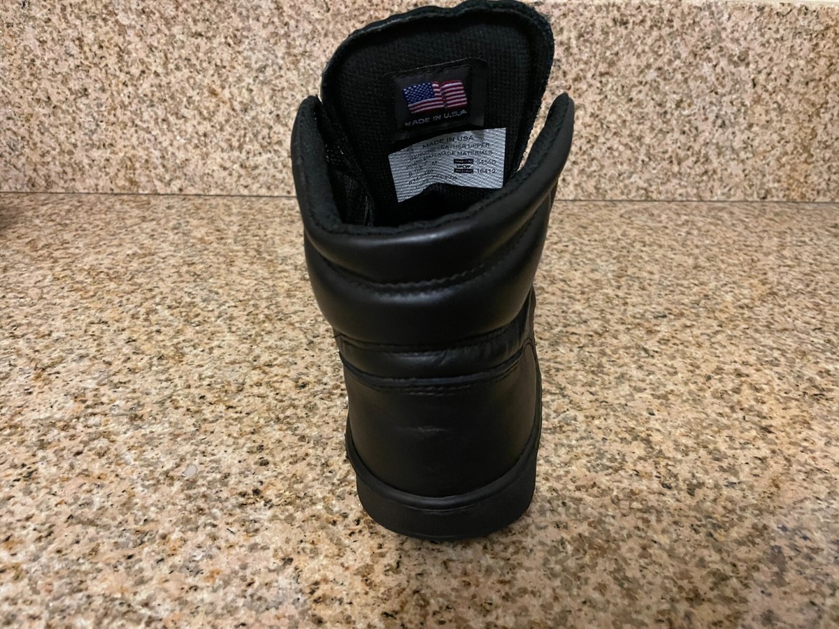 と Thorogood Black Men's Code 3 834-6444 Mid Cut Work Shoe size 8 1/2
