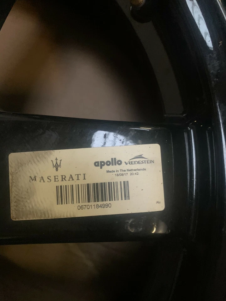 Original NOTRAD Ersatzrad Reserverad 18" MASERATI LEVANTE 670010518 - Bild 2 von 3