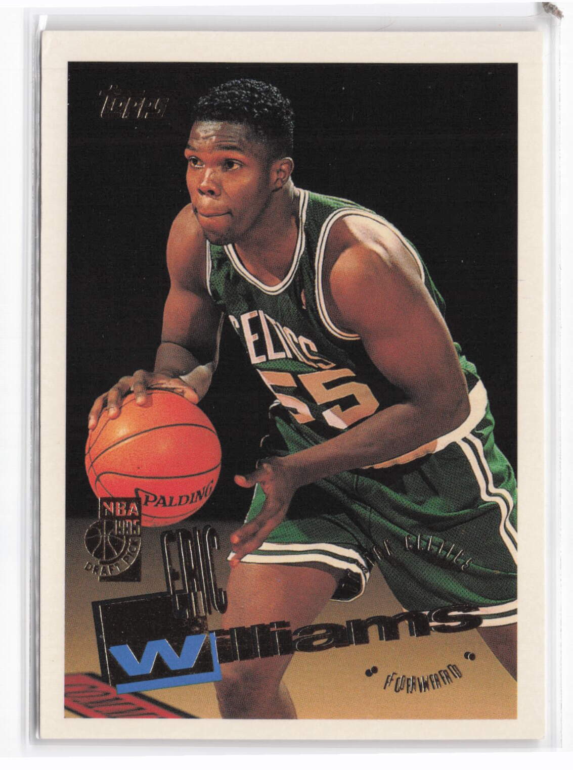 Eric Williams Rookie #199 1995-96 Topps Boston Celtics