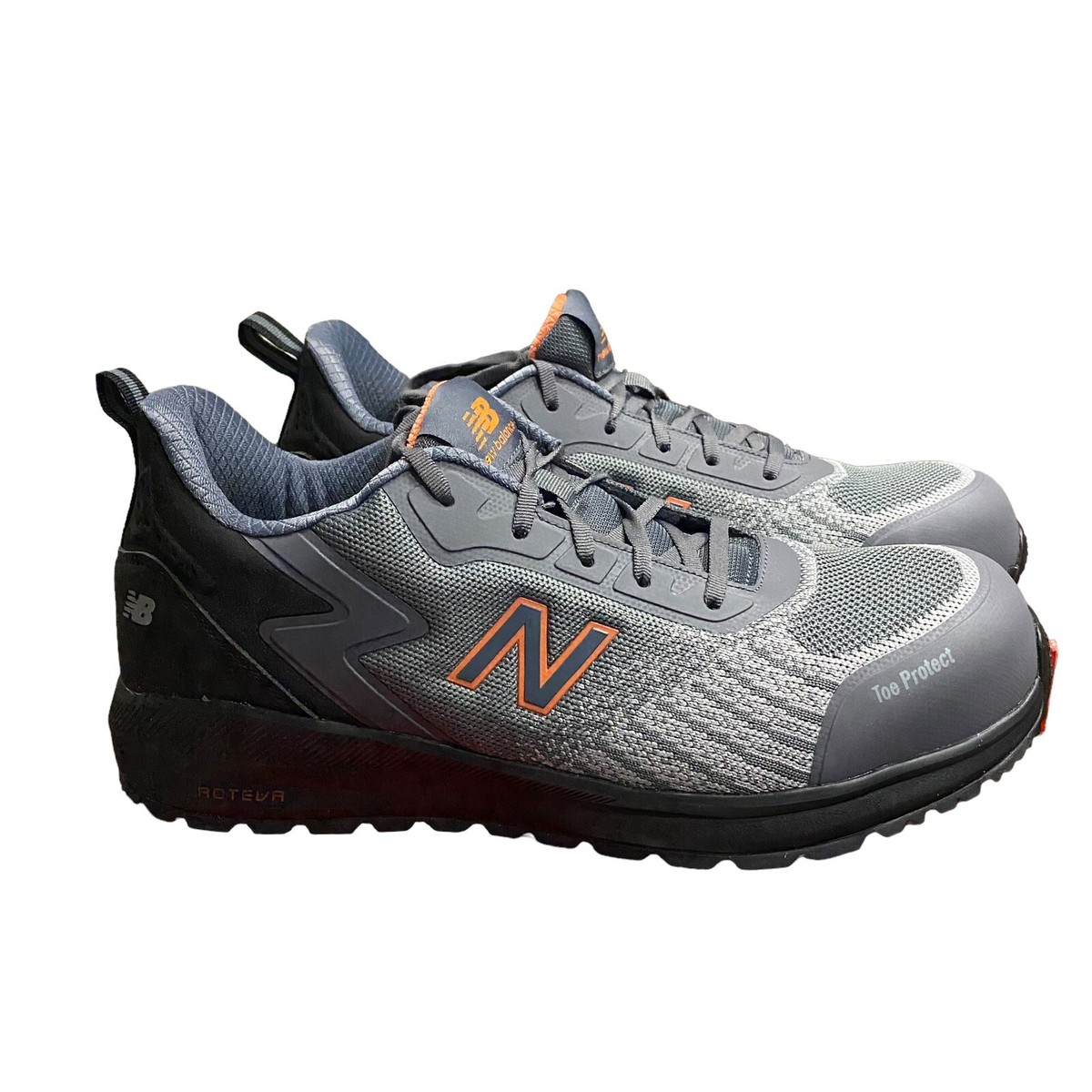New Balance Men's Speedware Composite Toe EH Work Shoes Grey