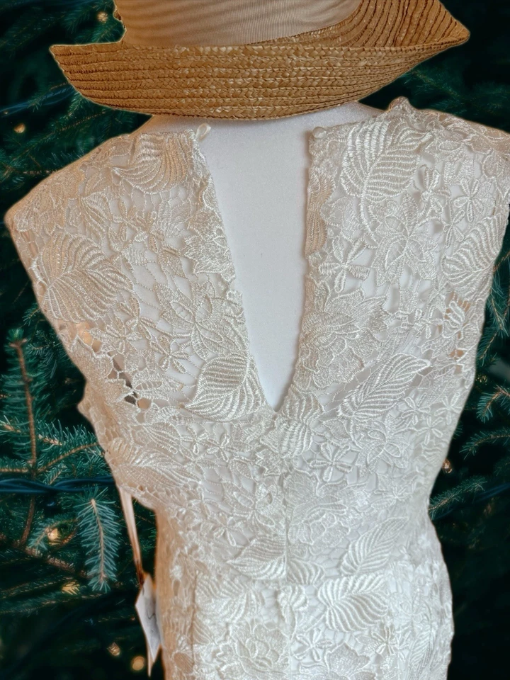 vestido de novia blanco talla 6 Foto 3 de 4