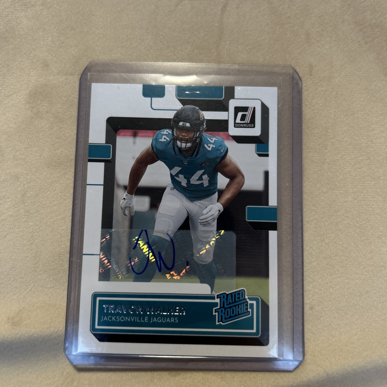 2022 Panini Donruss - Travon Walker #325 Jacksonville Jaguars - ROOKIE AUTO