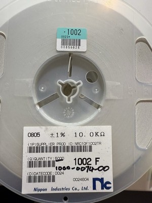 Resistor 10k Ohms 805 Full Reel %1(5000 PCs)NIPPON INDUSTRY