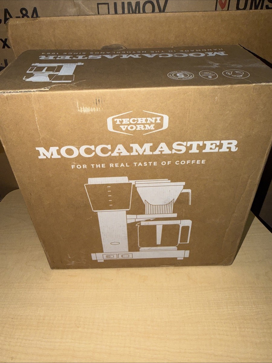 Technivorm Moccamaster 53930 KBGV 10-Cup Coffee Maker Matte Silver, 40 oz  10 Cup | eBay