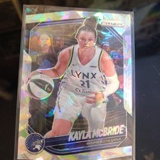 Panini 2025 Prizm WNBA Kayla McBride Cracked Ice #45 Minnesota Lynx