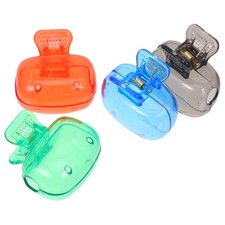 4 Pcs Toothbrush Caps for Travel Head Portable Protector Coverings Clips