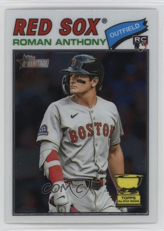 2026 Topps Heritage Chrome Roman Anthony #86 up7
