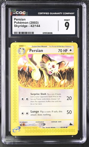 Persian graded CGC 9 for sale on eBay