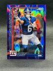 JAXSON DART 2025 TOPPS CHROME GIANTS QB  PURPLE LAVA ROOKIE REFRACTOR /75