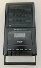 Coby CVR22 Portable Cassette Player and Tape Cassette Recorder Built In Mic