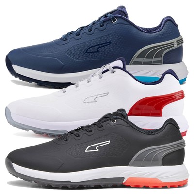Puma Golf Herren Alphacat Nitro Spikeless gepolsterte Golfschuhe 44% Rabatt UVP