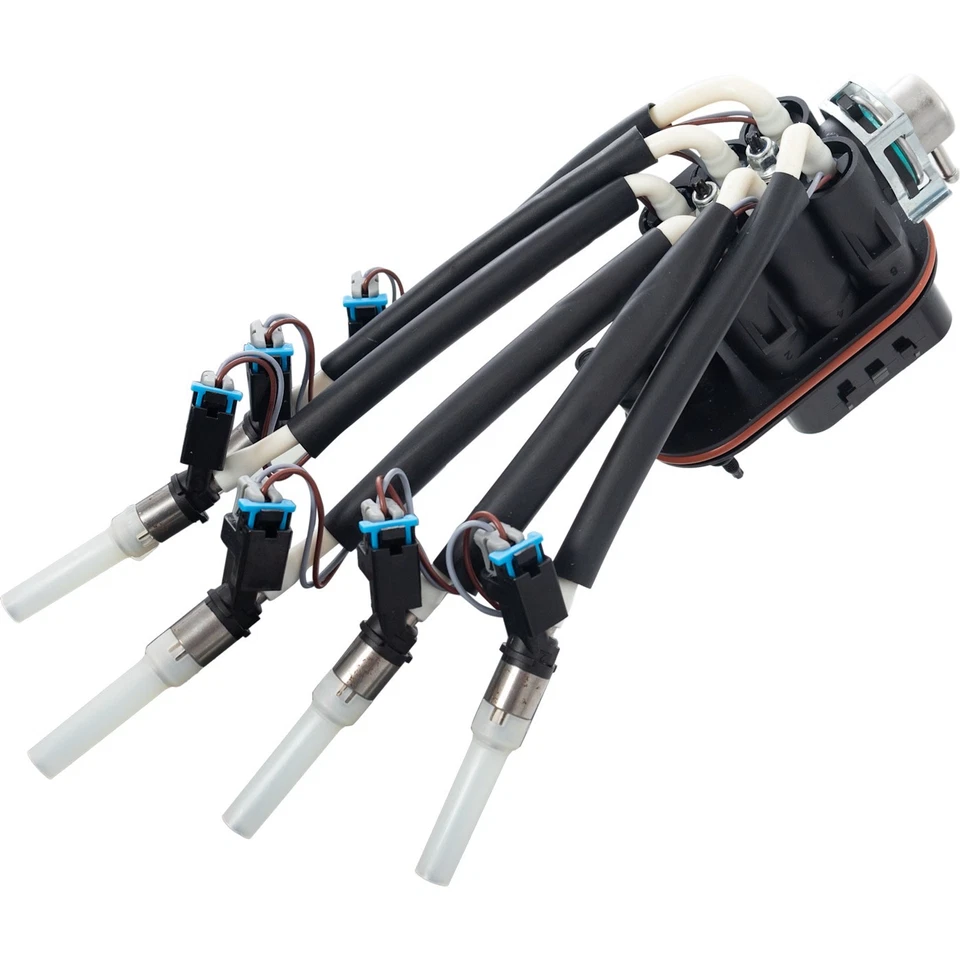 Juego de 6 inyectores de combustible de gas para camioneta Chevy Olds Express SaVana S10 GMC P30 Foto 4 de 4