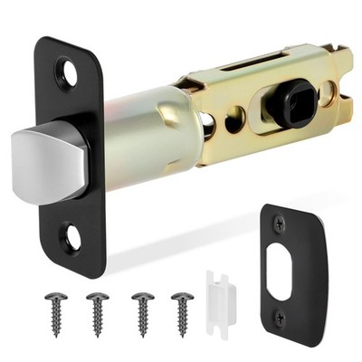 Aesytava Matte Black 1 Pack Door Lock Parts, Adjustable 1, 