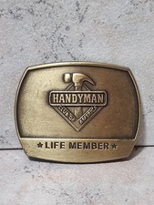 Handyman Club of America 1996 Men's Metal Belt Buckle.         2cnt16