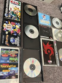 Sega Saturn Lot FRAM Keio Flying Squadron 2 Dragon Force Crows Bomberman READ