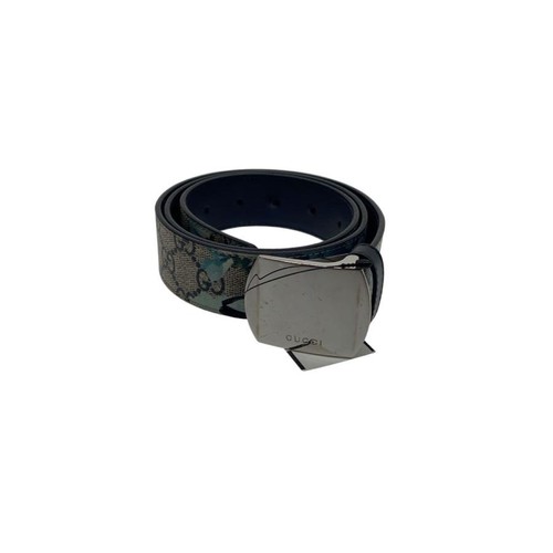 Used GUCCI◆Belt/Leather/Multicolor/Floral pattern/Ladies//