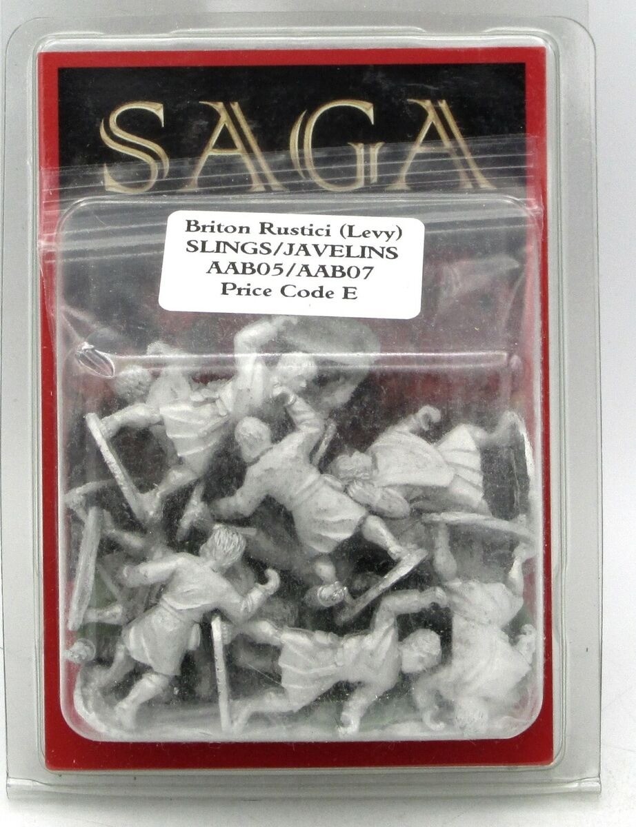 Gripping Beast SAGA Briton Rustici (Levy) Slings and Javelins AAB05/AAB07