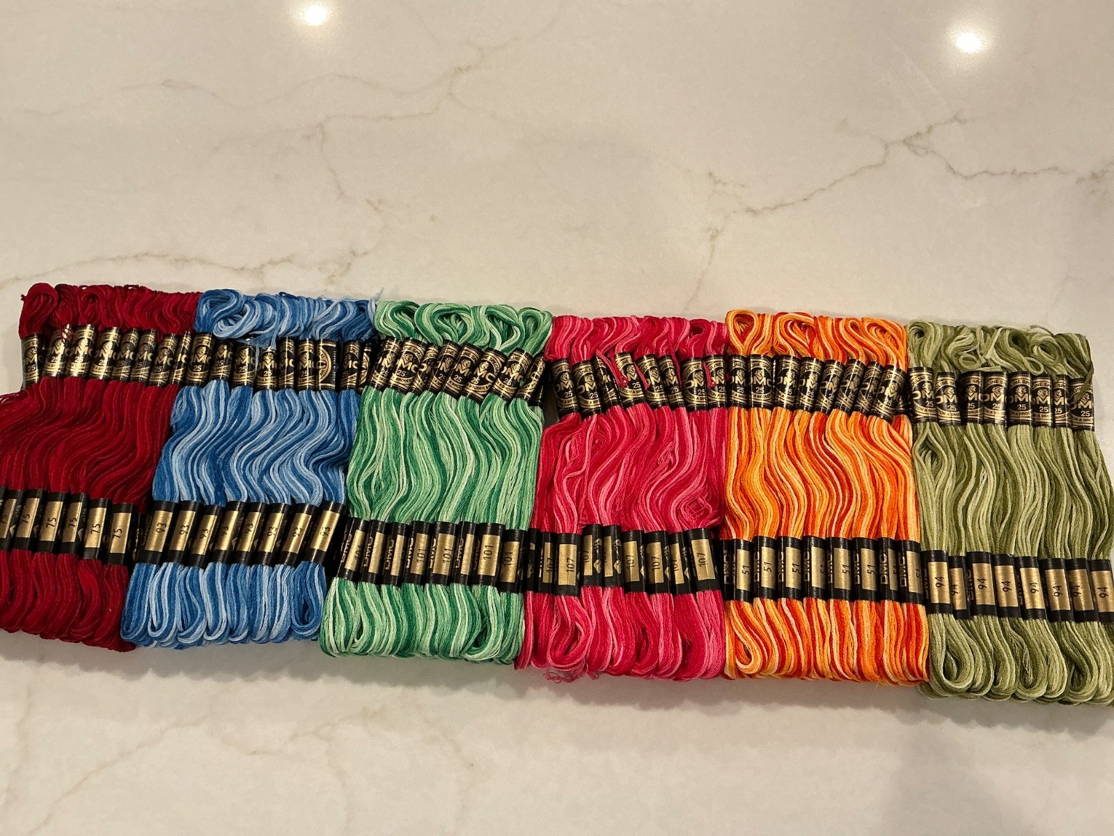 Thread Six Colors New
