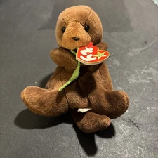 Ty Beanie Baby Babies Seaweed The Otter With Tags Style - 4080