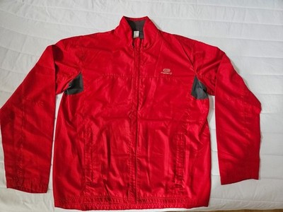 Decathlon Kalenji Rad Lauf Sport Wind Jacke rot Gr M Herren Damen