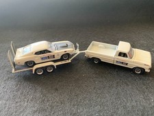 Greenlight Racing Hitch & Tow 1969 Ford F100 Mustang Boss 429 Trailer 1/64