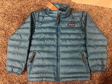 Patagonia Down Sweater Jacket Puffer Navy Blue 4T