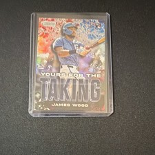 2025 Topps Stadium Club James Wood #YK-1 Rookie Insert Nationals