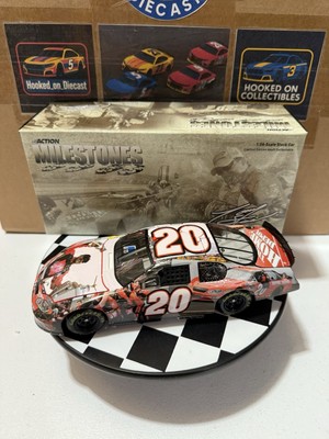 RARE* Tony Stewart #20 Milestones 2005 Indy 400 Win 1/24 Nascar Diecast