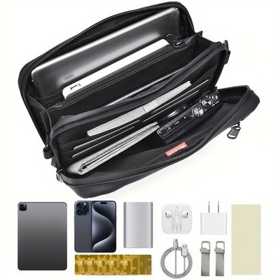 Compact Lightweight Durable Portable Simple-Structured Men's Single Shoulder Bag