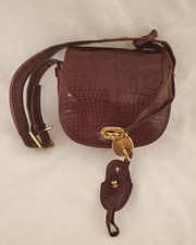 Vintage Ralph Lauren Collection Alligator Shoulder Bag